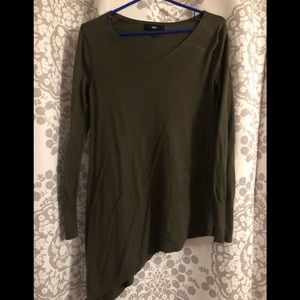 Asymmetrical sweater